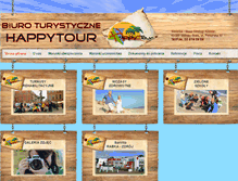 Tablet Screenshot of happytour.pl