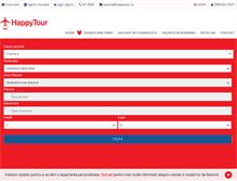 Tablet Screenshot of happytour.ro